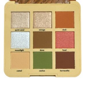 The Crème Shop “Desert Springs” Eyeshadow Palette with Nine Vibrant Shades
